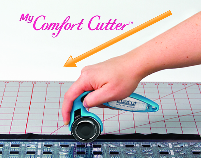My Comfort Cutter: ergonomic rotary cutter