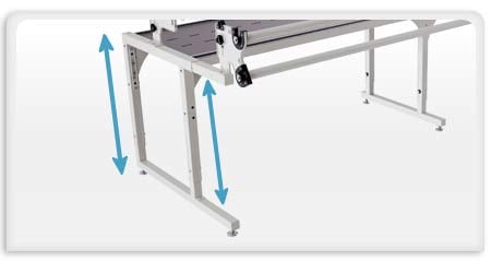 Continuum Frame Height adjustable legs