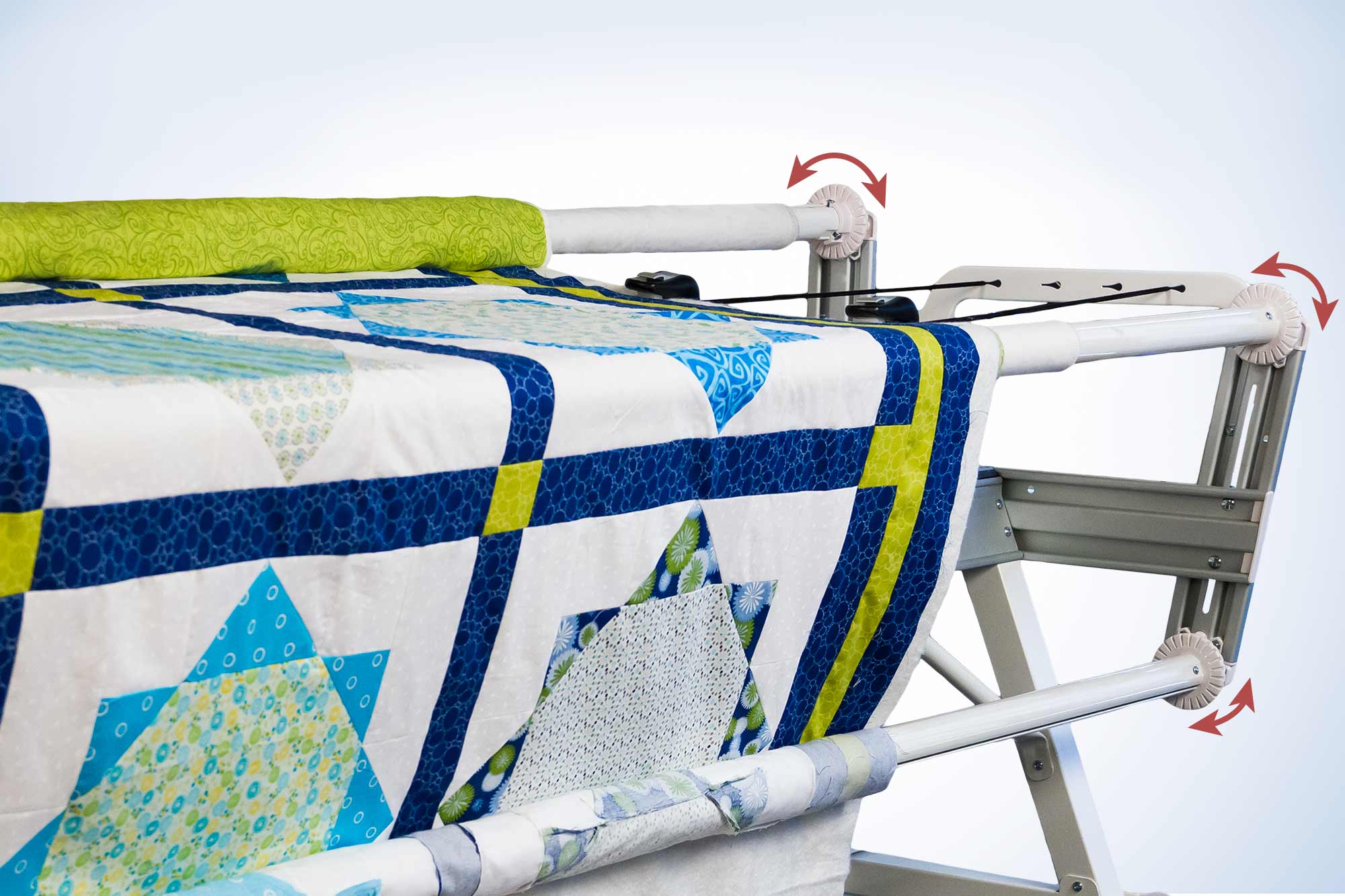GQ machine quilting frame