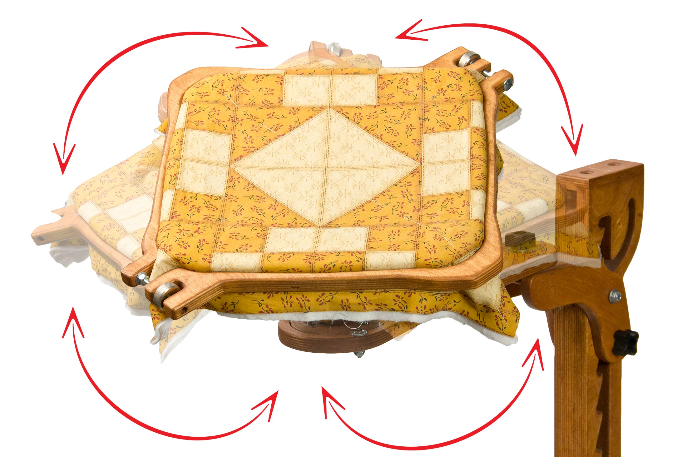 Grace Hoop 2 quilting hoop with stand