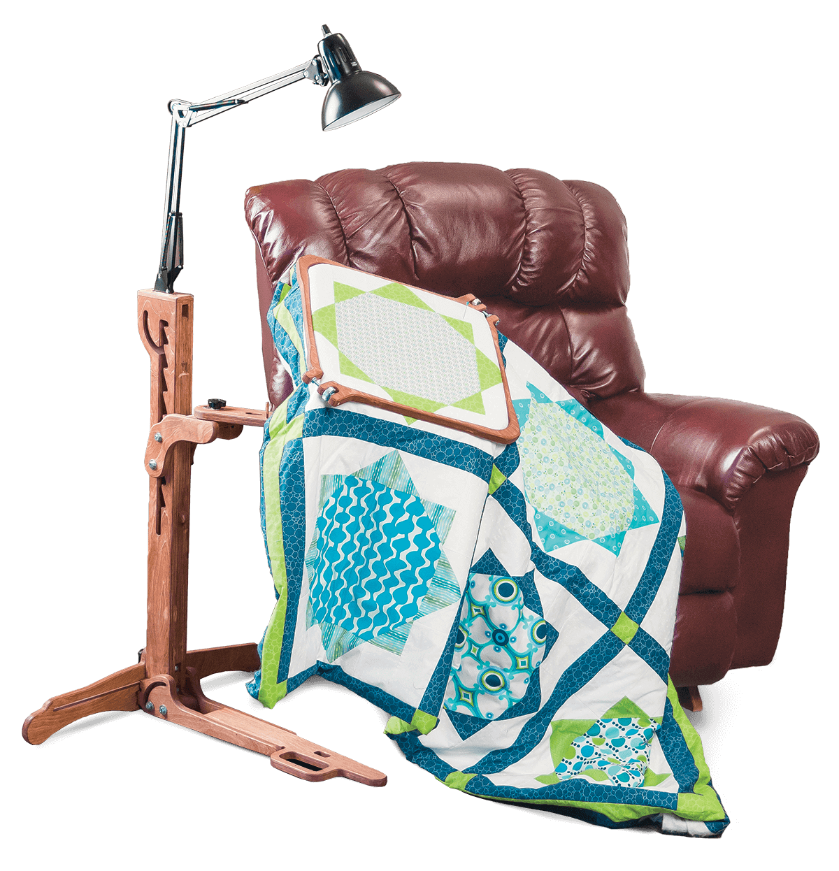 Grace Hoop 2 quilting hoop with stand