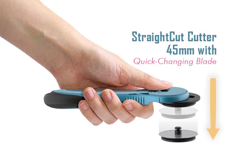My Comfort Cutter: ergonomic rotary cutter