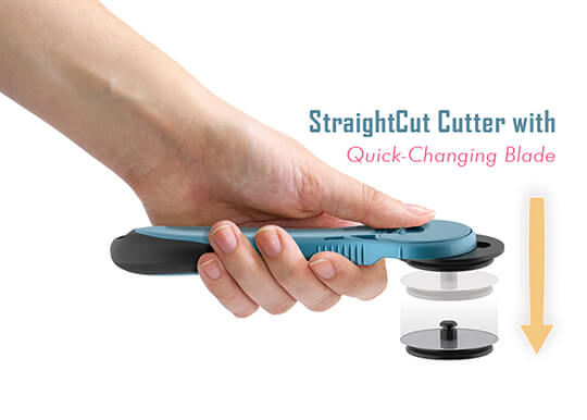 StraightCut Cutter with Quick-Changing Blade