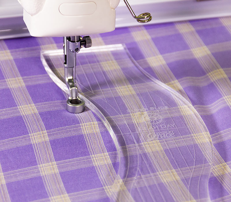 Super Slide Quilting Template