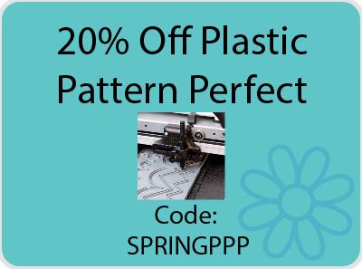 20% off of Plastic Pattern Perfect with code SPRINGPPP