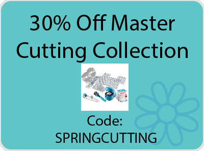 30% off master cutting collection using code SPRINGCUTTING