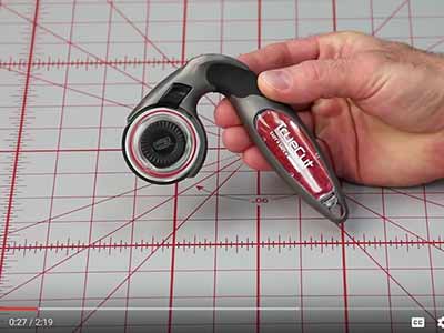 Changing the blade on the My Comfort Cutter