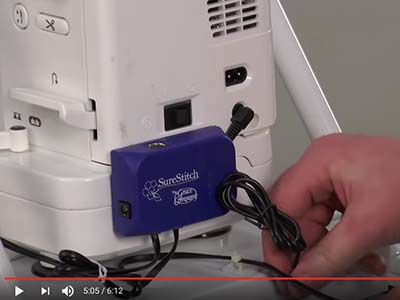 Installing SureStitch on a singe-track frame